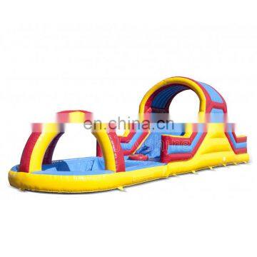 Kids Adults Water Slip and Slide Commercial Giant Inflatable Water Slide With Pool