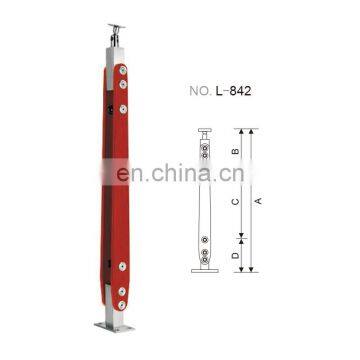 Wholesale Price Stainless Steel Inox Glass Door Clamp Post for Thickness 8-12mm Glass photo-2