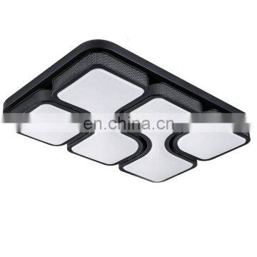 Atmospheric LED Ceiling Lamp Warm Dimmable Rectangular Lights for Bedroom Study Room photo-2
