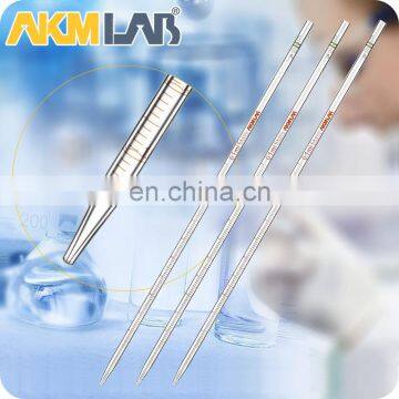 AKM LAB Graduated Glass Measuring Pipette For Lab