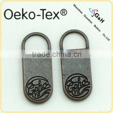zinc alloy metal zipper puller