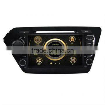 Direct factory car multimedia for KIA K2/Rio 2011-2012 with GPS/Bluetooth/Radio/SWC/Virtual 6CD/3G internet/ATV/iPod/DVR