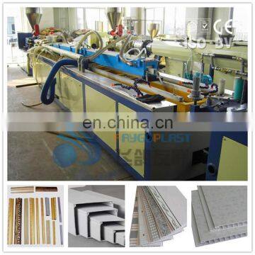 Hot Sale !High Performance WPC Plastic Wood Panel/ Profile Production Line photo-2