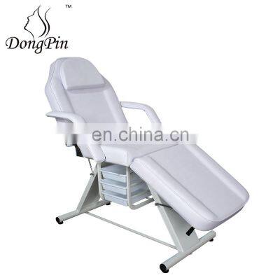 Backrest Adjustable Portable Massage Chair Facial Bed Massage Table With Drawers