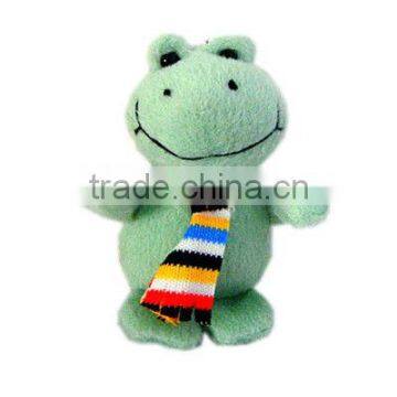 8cm plush keyring frog /cute plush frog