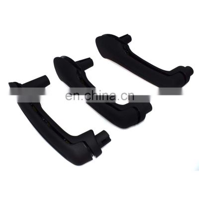 3PCS Black Inside Door Grab Handle Panel For VW Jetta Golf MK4 1J0 867 172 A New