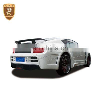High Quality CF+FRP Car Front Bumper Side Skirts For Bentley GTR Full Set Wide Body Kits Parts photo-5