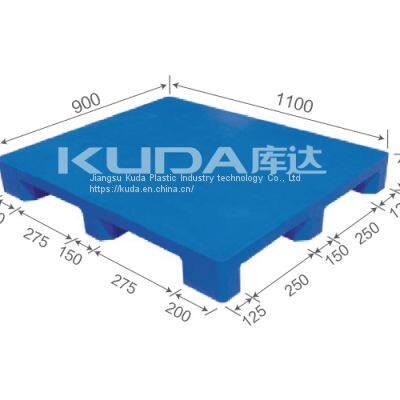 leading pallet supplier from china good manufacturer 1109B PBJJ PLASTIC PALLET（BUILT-IN STEEL TUBE）