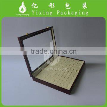 Fancy Design PU Leather Packaging Box / Leather Jewelry Box Wholesale photo-3
