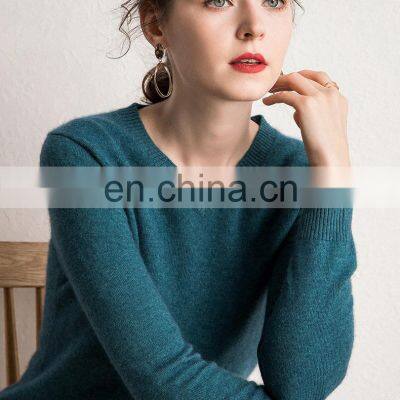 Mreino Вязаный классический вязаный пуловер из шерсти cashmere с открытым вырезом V-образного горла photo-3