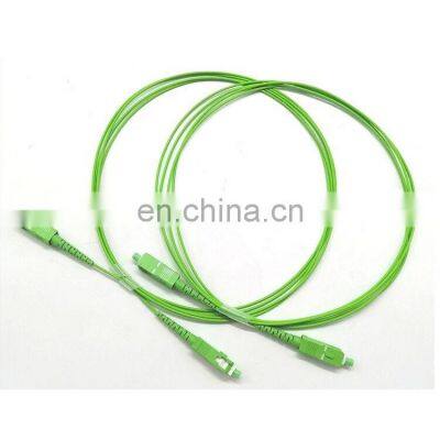 Green Patch Cord SC APC 1.6mm 3.5meter Singlemode Simplex Fiber Optical Cable Jumper Patch Cord photo-3