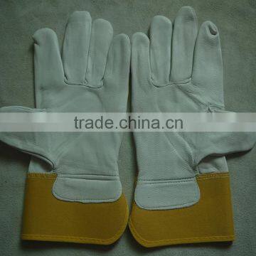 cow grain leather drivers driving gloves