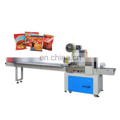 KD-350 Factory Sale Automatic Flow Vegetable Fruit  Pillow Packaging Machine