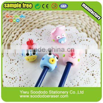 3d pencil topper gift package shaped eraser color set