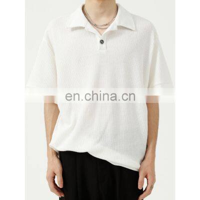 Fashion  Wholesale Cotton solid color plus size Men Plus Size solid color T Shirt