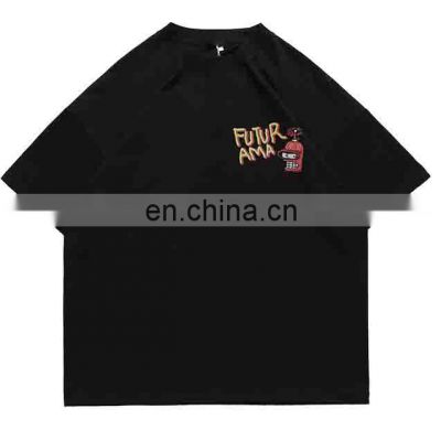 High fashion custom printing 100 percent cotton plain t-shirt oversized short sleeve tshirt for men