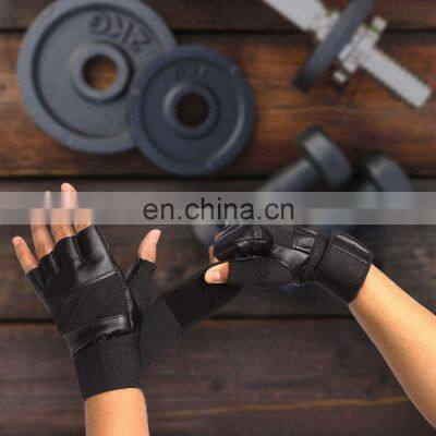 Professional Gym Fitness Gloves Power Weight Lifting Women Men Cross Fit Workout Bodybuilding Hand Protector photo-4