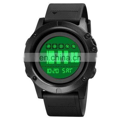 Skmei 1727 Wholesale Fashion Sports Relogio Digital Watches For Men Countdown Timer