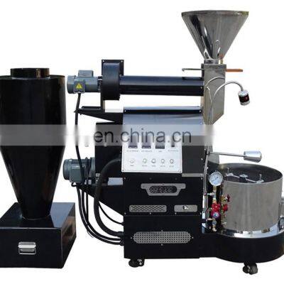 Automatic 1kg Coffee Bean Roasting Machine 1kg Mini Home Electric Gas Hot Air Coffe Beans Drum Roaster Machines Price for Sale photo-3