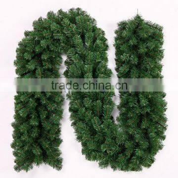 2015 dense pvc tips artificial xmas garland