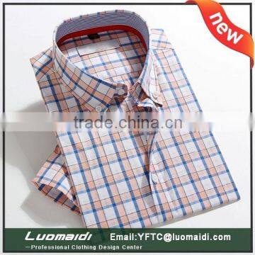 Manufacturer offer custom men shirt short sleeve/short sleeve custom men shirt/custom short sleeve shirt for men hot sales