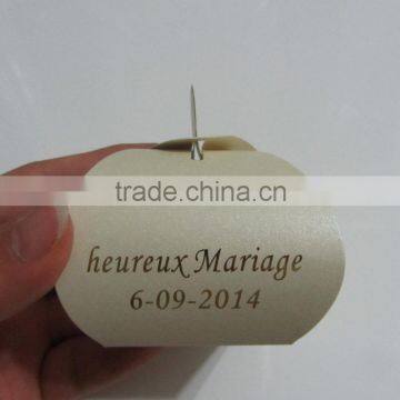 2016 Latest Products Elegant Beige Wedding Gift Boxes