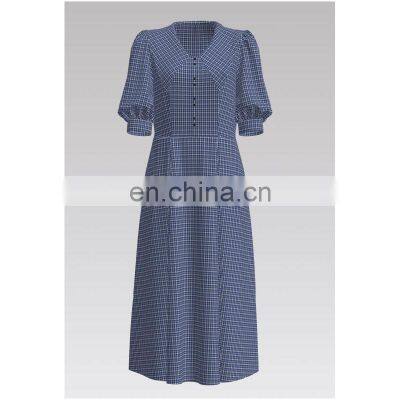 2022 Hot Sale100% Cotton Yarn Dyed Fabric for Leisure Wear photo-4