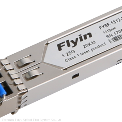 China SFP 1.25G BIDI 1310/1550nm LC 20KM DDM Compatible with the Juniper