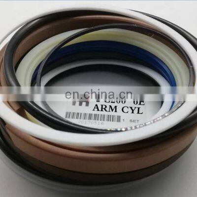 Hydraulic cylinder oil seal 707-99-57200 707-98-57270 Excavator  PC200-6 arm cylinder seal kit