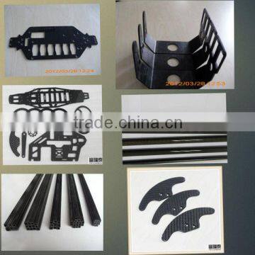 FRP CFRP carbon fiber tube cnc cutting service