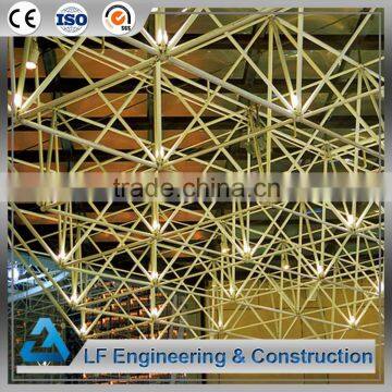 2016 High Quality prefabricated steel structure atrium roof