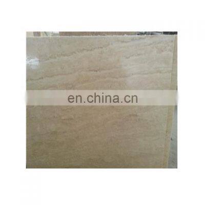 Hot selling yellow  travertine tiles for inner floor