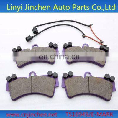 Chinese OE Factory Car Spare Parts D1275/WVA24498/GDB1716 Brake Pad Non Asbestos