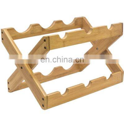 Bamboo Wine Glass Drying Storage Rack Wine Holder Shelf High Quality Bamboo Storage Holder photo-4