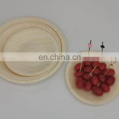 Xiangteng Customized Disposable Dinner Plate Palm Leaf/Bamboo/Wooden Plate, Bamboo Plate Food Contact Safety Plate