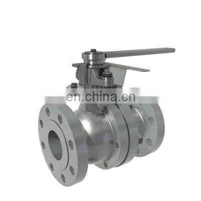 Hydraulic Regulator Long Handle Ball Valve Manual Connection Flange Ball Valve