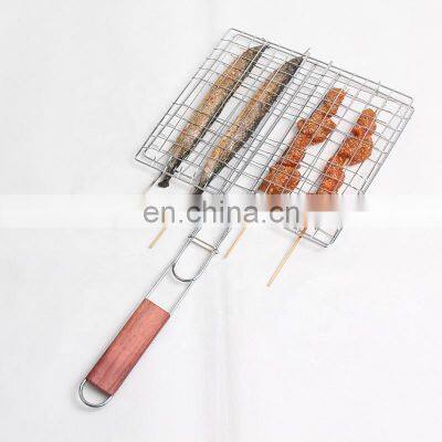 Stainless Steel Bbq Grill Basket Net Expanded Grilling Net Wire Mesh photo-4