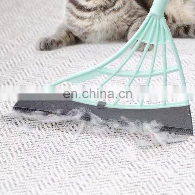 Rubber Broom Hand Push Sweeper Magic Broom Floor Wiper Squeegee for Floor Cleaning Floor Squeegee Sweeping Brush Pet Hair Broom photo-5