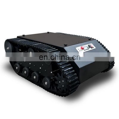 High resolution display Tins-8H Fire control security guard robot Crawler Robot Chassis easy for secondary development