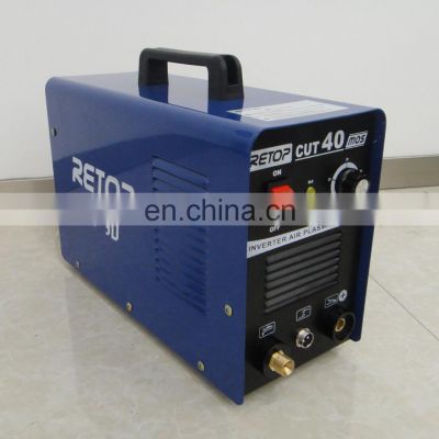 CUT40 Portable Cheap Plasma Cutting Machine Price Customized 410*155*300mm 4.8KVA CN;ZHE 8.3kg RETOP 220V CE