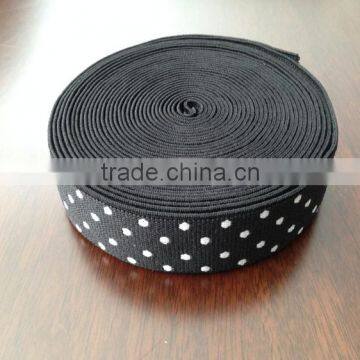 Luxury Wholesale Strong Jacquard Polyester Elastic Strap photo-4