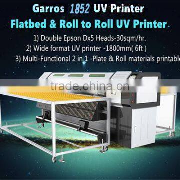 UV Inkjet Printer-UV1852 2880dpi*1440dpi*720dpi*360dpi CMYK+White photo-3