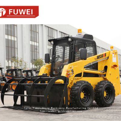 FUWEI MANUFACTURIING TOP QUALITY MULITI-FUNCTION SKID STEER LOADER LIKE BOBCAT photo-2