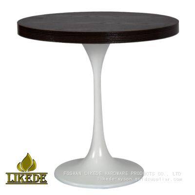 Modern Coffee Table With Metal Base and Plywood Top for Coffee Dining Table Furniture Legs