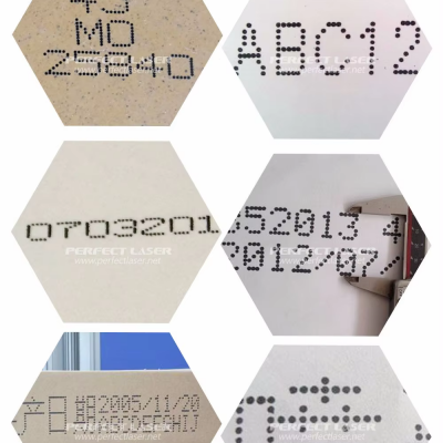 Perfect Laser Batch Code Number Letter Date Logo Height Large Character Inkjet Printing Machine for Egg Glass Plastic Bag photo-4