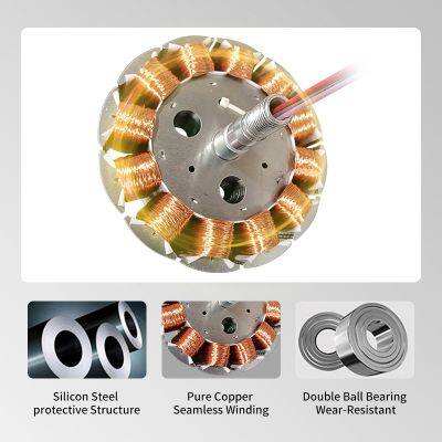 High Quality 42′′ Invisible Ceiling Fan With LED Light DC Motor Retractable Bladeless Fan Light With Remote Control photo-5