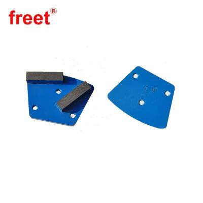 Trapezoid Metal Bond Diamond Grinding Plates Grinding Discs for Stone Concrete Floor