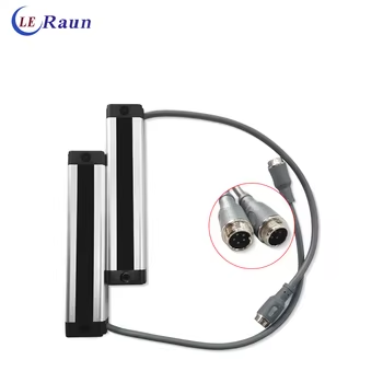 LE Raun Frontal Thin Safety Light Curtain Position Sensor IP67 7M Sensing Distance NPN/PNP/Relay Output 10-30V DC Optical Sensor photo-4
