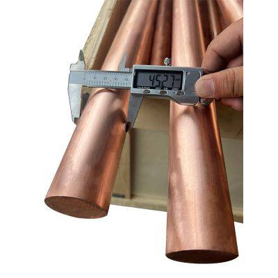 Maßgeschneiderte Größe ASTM C11000 C10200 Roter Kupferstab, runder Kupferstab photo-5