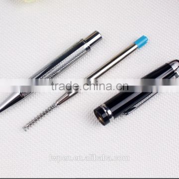 Wholesale silver refill ink cartridge pen with custom logo